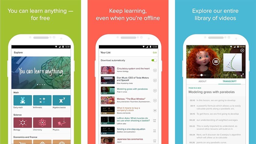 Приложение для детей android. Khan Academy приложение. Приложения для детей андроид.